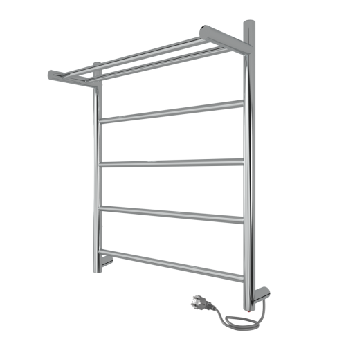 Полотенцесушитель электрический Indigo LINE с полкой LСLE60-50PR 55х60 хром - фото 4