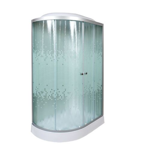 Душевая кабина AvaCan L902REL 120х80 асимметричная с крышей ориентация правая - фото 2