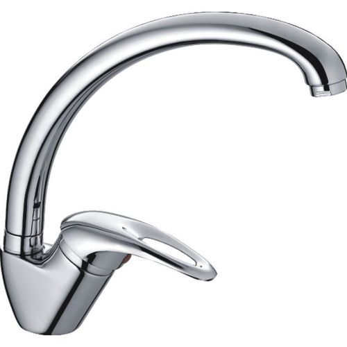 Смеситель для кухни Cron CN4103 на мойку хром - фото 2