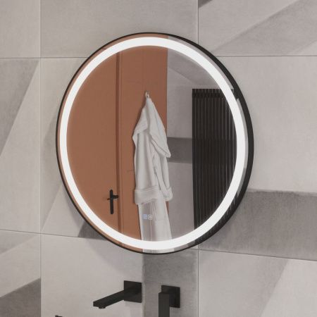 Зеркало с подсветкой Cezares CADRO CZR-SPC-CADRO-700-LED-TCH-WARM 70х70 подвесное