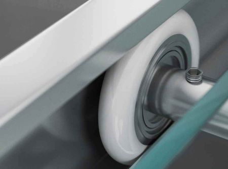 Душевой уголок Ambassador Abner 10011106 100х100 стекло прозрачное профиль хром без поддона