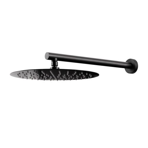 Душевая система Vincea VSFW-4G01MB встраиваемая в стену цвет черный с термостатом - фото 4