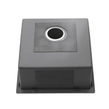 Кухонная мойка Melana ProfLine MLN-R44485H+дозатор 45х50 цвет серый поверхность матовая