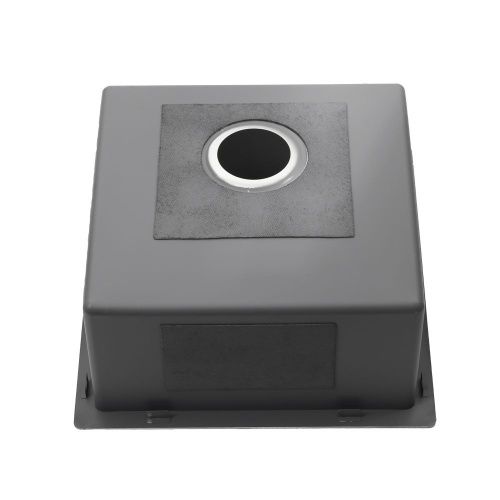 Кухонная мойка Melana ProfLine MLN-R44485H+дозатор 45х50 цвет серый поверхность матовая - фото 4