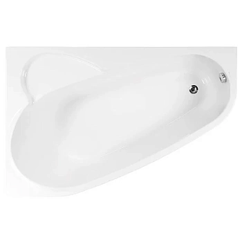 Ванна акриловая Vagnerplast Selena VPBA163SEL3LX-04 160х105 пристенная асимметричная без каркаса