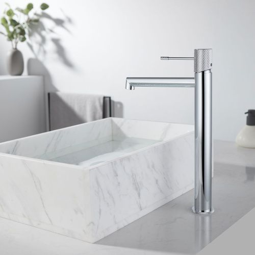 Смеситель для раковины Vincea Desire VBF-1D2CH на столешницу хром - фото 3