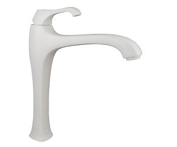 Смеситель для раковины Emmevi Ares 76006/BIO на столешницу белый