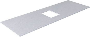 Столешница Allen Brau Priority 1.31012.G-S 120х40 накладная цвет серый