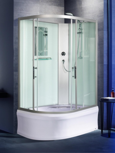 Душевая кабина WeltWasser WW500 10000003313 90х120 асимметричная с крышей ориентация правая - фото 4