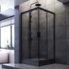 Душевой уголок Am.Pm Gem W90G-403-090BT 90х90 стекло прозрачное профиль черный без поддона