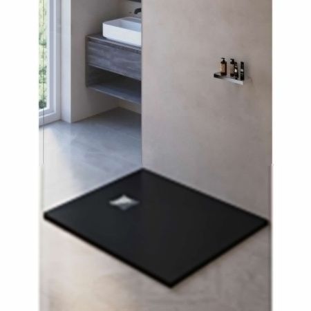 Душевой поддон RGW Stone Tray 16152810-02 100х80 искусственный камень серый без ножек