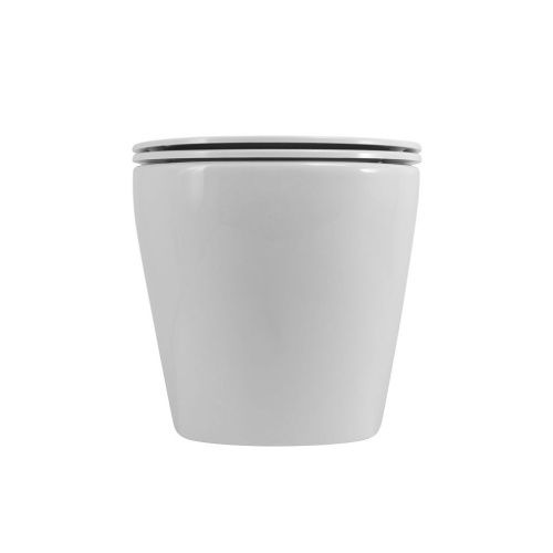 Унитаз подвесной Art&Max Parma AM2381CHRV/SC белый с сиденьем микролифт смыв торнадо - фото 2