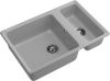 Кухонная мойка Granfest Level LV-760K серый 75х50 цвет серый поверхность матовая