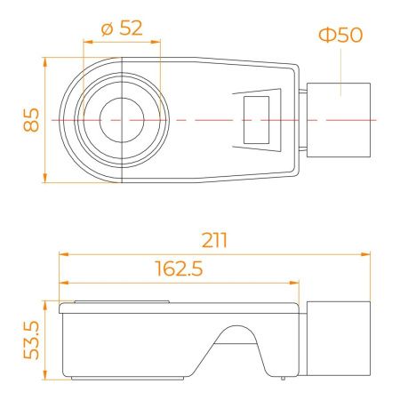 Сифон для душевого трапа RGW 47241150-00