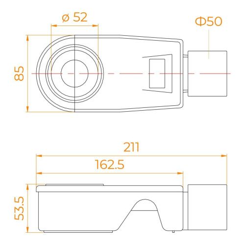 Сифон для душевого трапа RGW 47241150-00 - фото 3