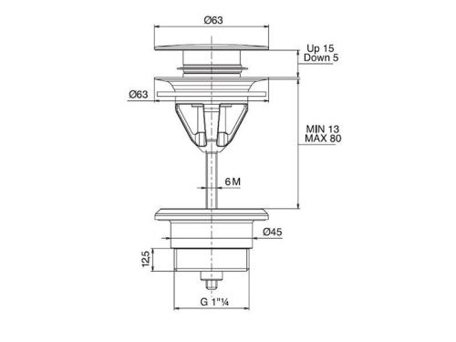 Встроенная часть для гигиенического душа Fima Carlo Frattini F3070 - фото 2