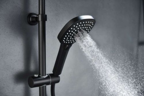 Душевая стойка Savol SK-H3145H настенная цвет черный - фото 5