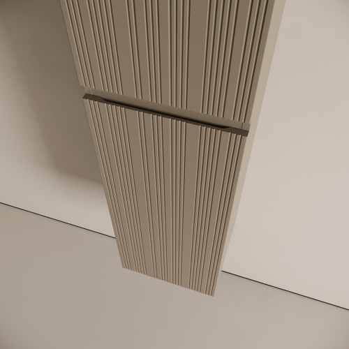 Шкаф-пенал Sancos CODE PCD35GB 40х170 подвесной цвет бежевый/серый - фото 2