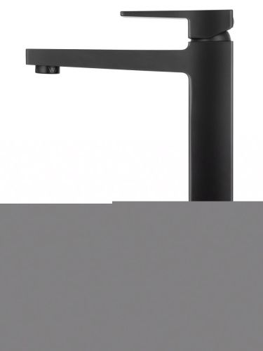 Смеситель для раковины Wonzon & Woghand Cube 2.0 WW-88019068-MB на столешницу черный - фото 2