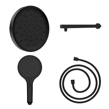 Душевой гарнитур Vincea Inspire VSHH-3I2AHMB настенный черный