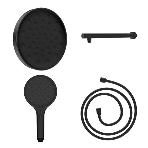 Душевой гарнитур Vincea Inspire VSHH-3I2AHMB настенный черный