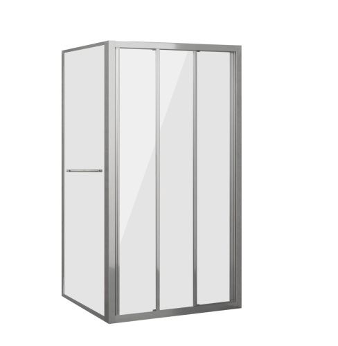 Душевой уголок Grossman Alba GR-9090Al1 90х90 стекло прозрачное профиль хром без поддона