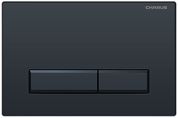 Клавиша смыва механическая CHARUS Raiden FP.321.DW.01 цвет черный