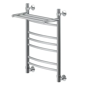 Полотенцесушитель водяной Veconi Nemi-B N6050CH-B 50х60 хром