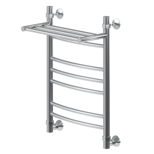 Полотенцесушитель водяной Veconi Nemi-B N6050CH-B 50х60 хром