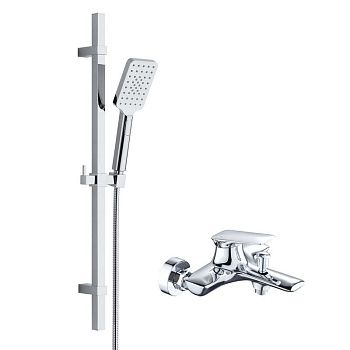 Душевая стойка Bond Cube B03-5200 настенная цвет хром