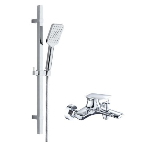 Душевая стойка Bond Cube B03-5200 настенная цвет хром