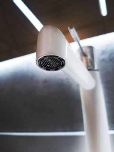 Смеситель AltroBagno Intento AltroBagnoIntento0132MW на раковину белый - фото 4