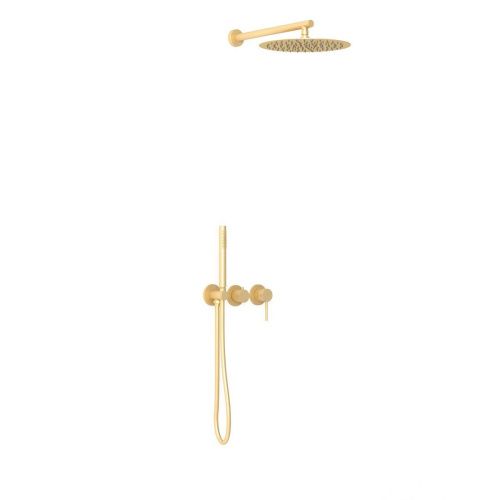 Душевая система Vincea VSFW-4G01BG4 встраиваемая в стену цвет золото с термостатом - фото 3