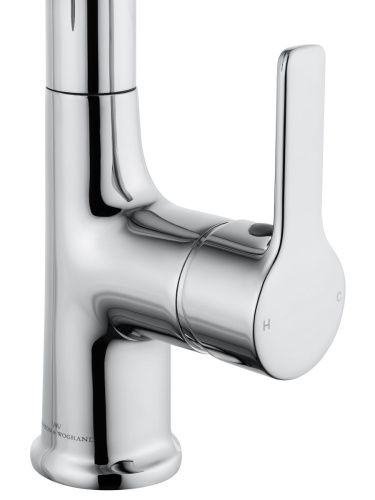 Смеситель Wonzon & Woghand WW-FE01L212-CR на раковину хром - фото 5