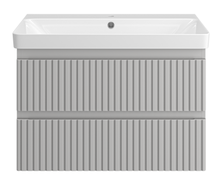 Тумба под раковину Brevita Victory VIC-07080-0302Я 80х50 подвесная цвет серый