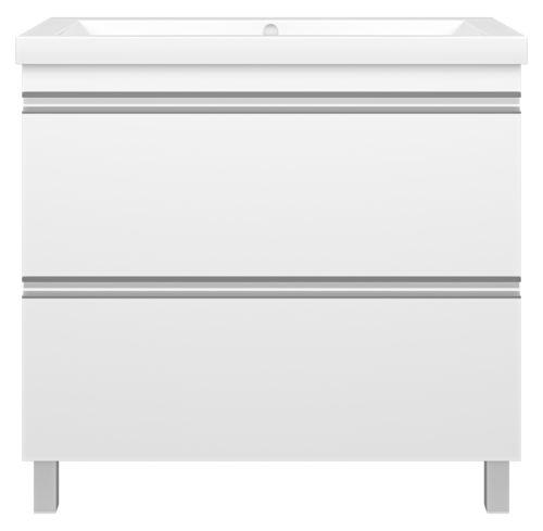 Тумба под раковину Misty Ингрид П-Инг-01090-012Я 90х50 напольная цвет белый - фото 2