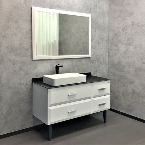 Тумба с раковиной Comforty Империя 00-00013788CF 120х50 напольная цвет белый - фото 4