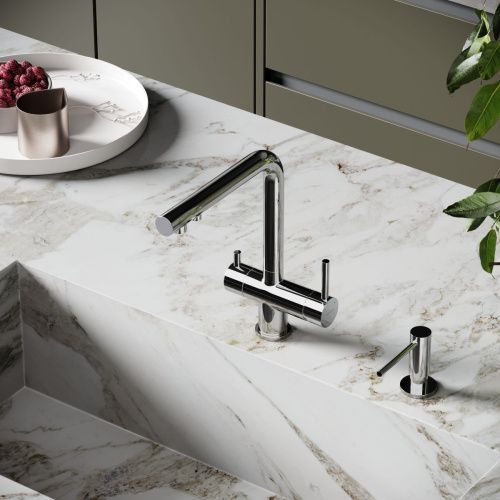 Смеситель для кухни Sancos Foster SC4014СH на мойку хром - фото 3