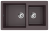 Кухонная мойка Ulgran Classic U-505-345 75х50 цвет коричневый