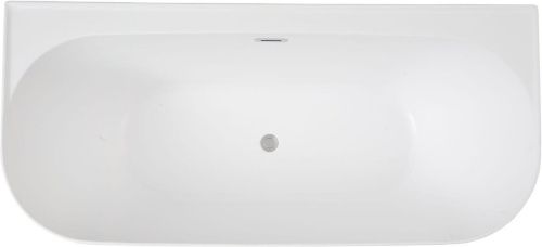 Ванна акриловая Allen Brau Priority 2.31003.21 170х80 пристенная овальная - фото 2