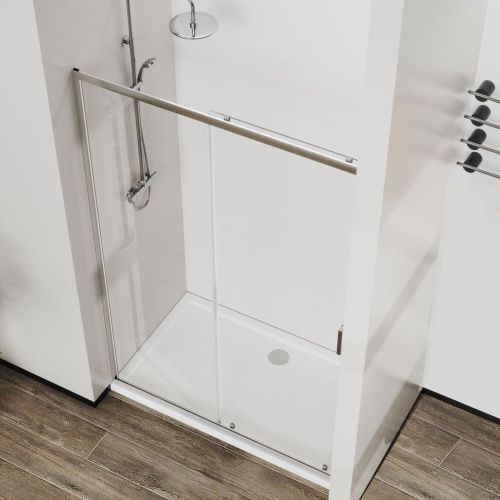 Душевая дверь Vincea City VDS-5CT140CL 140х195 стекло прозрачное профиль хром - фото 4