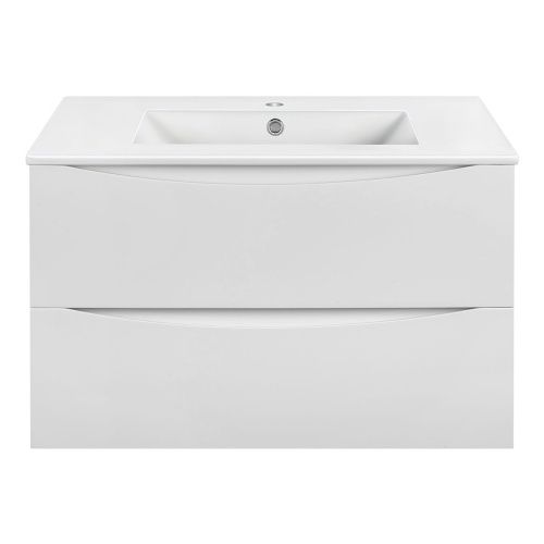 Тумба под раковину Vincea Mia VMC-2MC750GW 80х50 подвесная цвет белый - фото 2