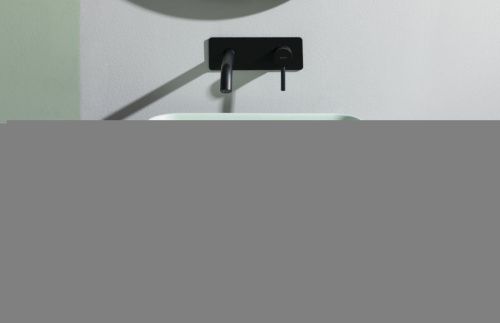 Раковина керамическая Allen Brau Fantasy 4.11021.MT 50х40 накладная цвет зеленый без отверстий под смеситель - фото 4