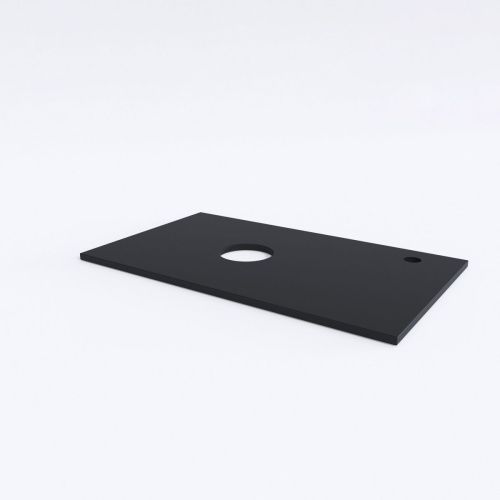 Столешница Grossman Флай 508002 80х40 накладная цвет серый - фото 2