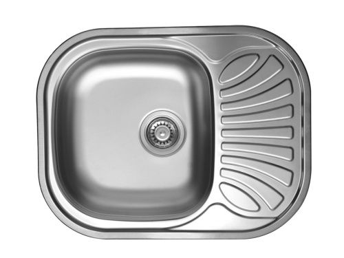 Кухонная мойка Ukinox Галант GAL620.480 -GT8K 2L 50х60 цвет нержавеющая сталь поверхность полированная - фото 2