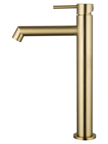 Смеситель для раковины Wonzon & Woghand WW-H1064-BG на столешницу золото - фото 2