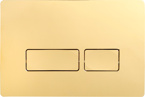 Клавиша смыва механическая Cerutti SPA CR02CG цвет золото