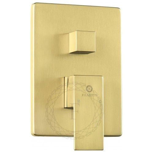 Душевая система Filarete FL1042MG встраиваемая в стену цвет золото - фото 4