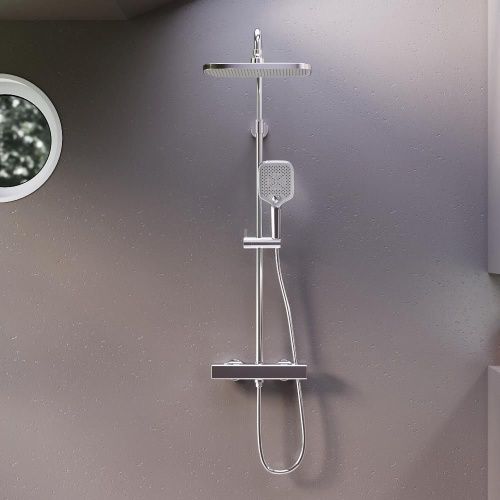 Душевая стойка Damixa Gala 953800000 настенная цвет хром - фото 3