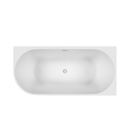 Ванна акриловая Sancos Veneto R FB12 170х80 отдельностоящая асимметричная с каркасом - фото 3